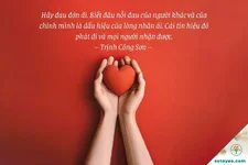 Vì yêu thương không phân biệt một ai