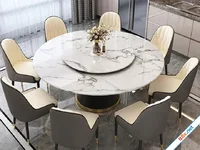 Chọn bàn ăn chữ nhật hay tròn cho không gian bếp?