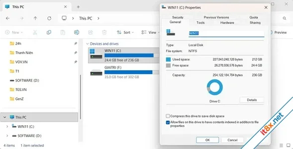 Câu lệnh ẩn trong Windows giúp giải phóng hơn 10 GB dung lượng
