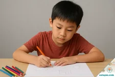 Bài tập rèn trí não 2 phút giúp trẻ tập trung