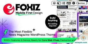 Foxiz - Newspaper News & Magazine WordPress