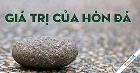 Giá trị của hòn đá