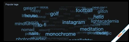 [Olakunlevpn] Popular Tags Cloud - XenForo 2