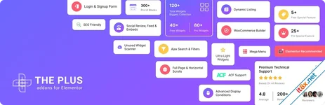 The Plus - Addon for Elementor Page Builder WordPress Plugin