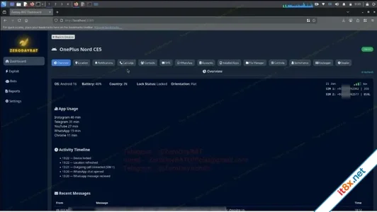 Cảnh báo: ZeroDayRAT - "Sát thủ" gián điệp mới tấn công cả Android và iOS