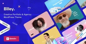 Billey - Creative Portfolio & Agency Elementor WordPress Theme