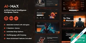 AIMAX - AI Agency WordPress Theme