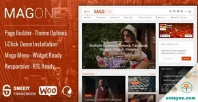 MagOne - News Magazine WordPress Theme