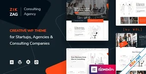 ZikZag - Consulting & Agency WordPress Theme