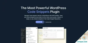 WPCodeBox - WordPress Code Snippets Plugin