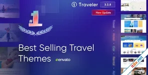 Traveler - Travel Booking WordPress Theme