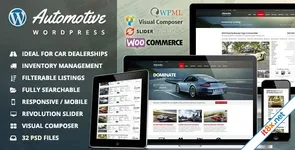 Automotive Car Dealership Business WordPress Theme