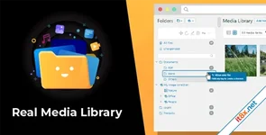 Real Media Library - Media Library Folder & File Manager for Media Management in WordPress
