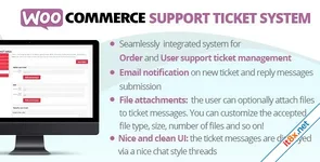 WooCommerce Support Ticket System