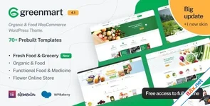 GreenMart - Organic & Food WooCommerce WordPress Theme