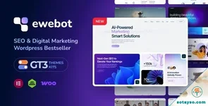 Ewebot - Marketing & SEO Digital Agency WordPress Theme