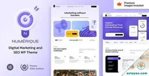 Numérique - SEO Digital Marketing WordPress Theme