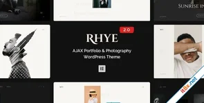 Rhye - AJAX Portfolio WordPress Theme