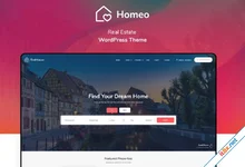 Homeo - Real Estate WordPress Theme