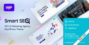 SmartSEO - SEO & Marketing Services WordPress Theme