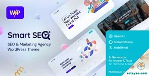 SmartSEO - SEO & Marketing Services WordPress Theme