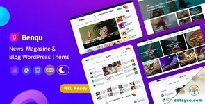 Benqu - Elementor NewsPaper & Magazine WordPress Theme