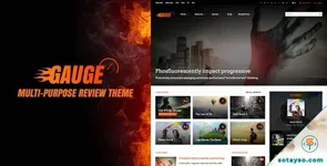 Gauge - Multi-Purpose Review WordPress Theme