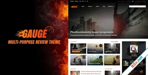 Gauge - Multi-Purpose Review WordPress Theme