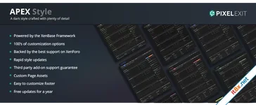 Apex - PixelExit.com - Xenforo 2 Style