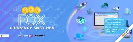 FOX - WooCommerce Currency Switcher Professional - Multi Currency [WOOCS]