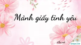 Mảnh giấy tình yêu