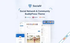 SocialV - Social Network and Community BuddyPress Theme