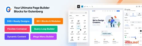 GutenKit Blocks Pro - Ultimate Visual Page Builder for Gutenberg Blocks