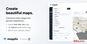 Mapplic - Custom Interactive Map WordPress Plugin