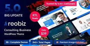 Reobiz - Consulting Business WordPress Theme