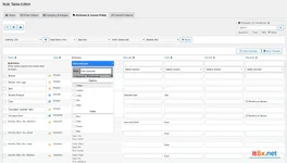Bulk Table Editor for WooCommerce