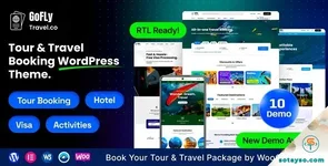 Gofly - Tour Booking and Travel Agency WordPress Theme