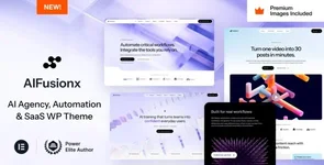 AI FusionX - AI Agency Tech & SaaS WordPress Theme