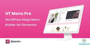 HT Mega Menu Pro - WordPress Mega Menu Builder for Elementor
