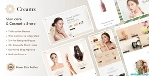 Creamz - Beauty Salon & Spa WooCommerce