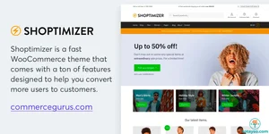 Shoptimizer + CommerceKit - WooCommerce Theme