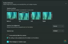 Windows 11 chính thức cho phép chuyển Taskbar lên trên màn hình sau 5 năm