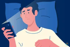 Thức đêm lướt điện thoại khiến não bộ thoái hóa nhanh như người 80 tuổi
