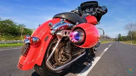 Bản độ Harley-Davidson chạy bằng tuabin phản lực siêu độc lạ